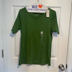 Green cotton t shirt